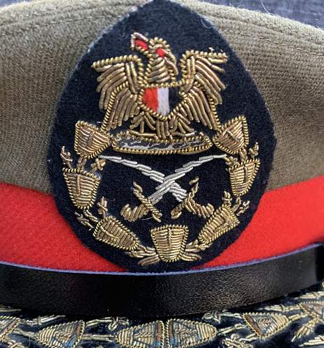 Arab army headgear from the Arab / Israeli wars