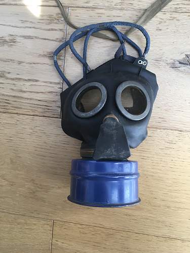 Black 'Mickey Mouse' Gas Mask