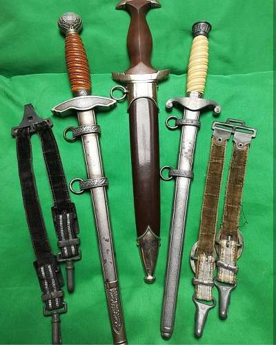 Small collection of daggers