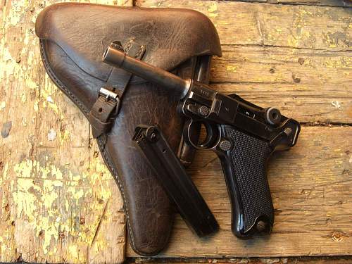 My black widow and holster     d.a.250