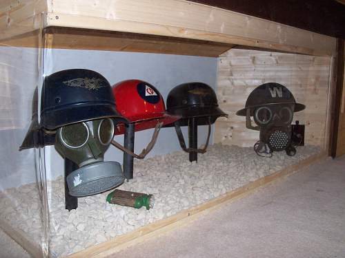 my small civil defence headgear collection