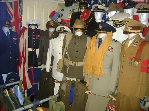 My uniform collection