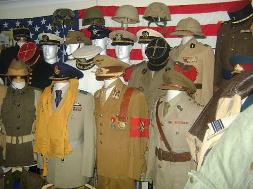 My uniform collection