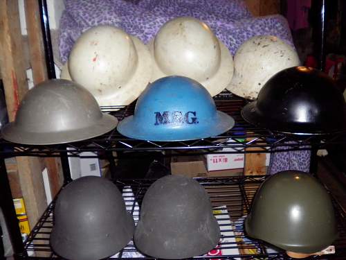 My Small Collection of Helmets