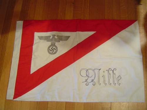 Show your flag or banner collection