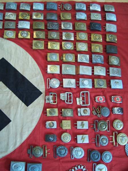 My buckle collection!