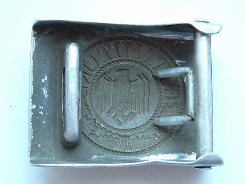 my dug up WH buckles