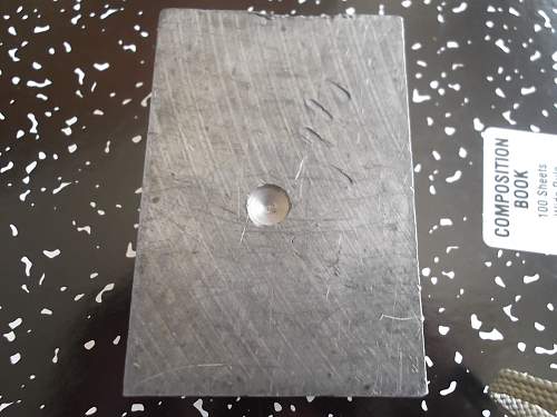 U.s.n steel plate stamp? Need help to identify this piece.