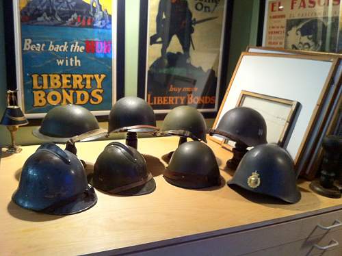 My collection of Helmets -1913/1945