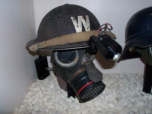 my collection of helmets and gasmasks