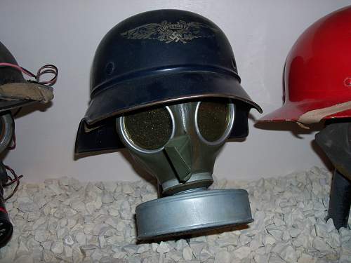 my collection of helmets and gasmasks