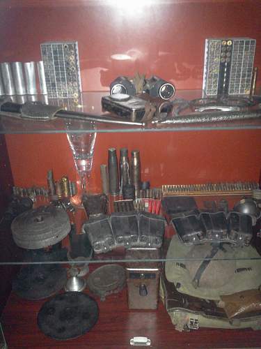 Small collection of WWII relics