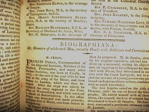 Rare collection of early 19th century periodical magazines.