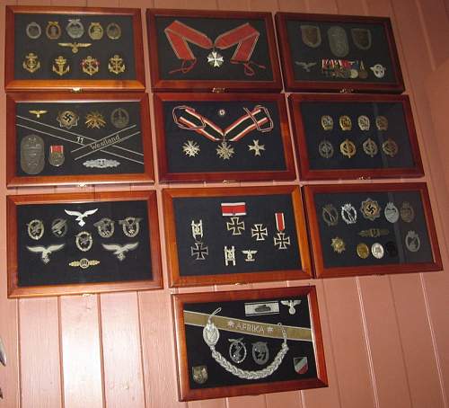 My collection WWII (German medal &amp; badges)