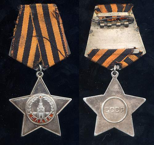 Some of my Soviet medal groups