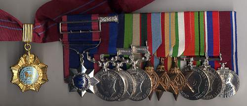 WWII Indian Army medal groups