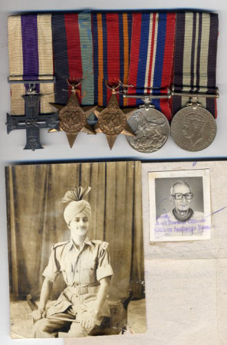 WWII Indian Army medal groups