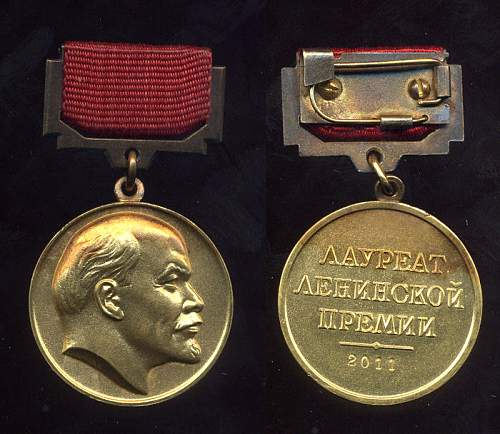 Some of my Soviet medal groups