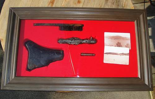 Relic MG34 parts/accesory display case
