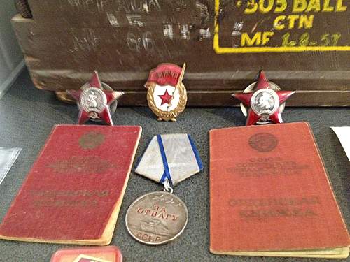 My Soviet and German medal collection