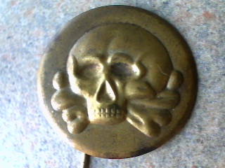 Freikorps Eiserne Division 10 year Anniversary Skull Pin