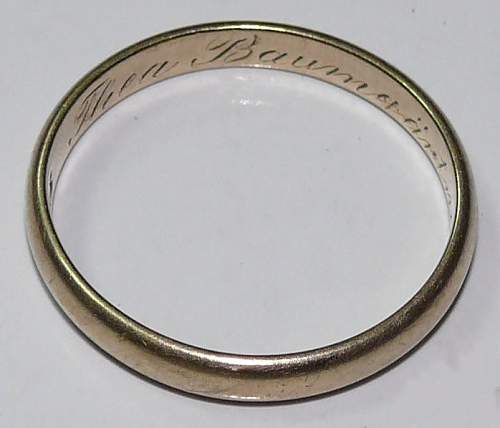 Wartime WWII Period Ring