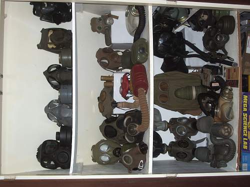My Gas Mask Collection/Display