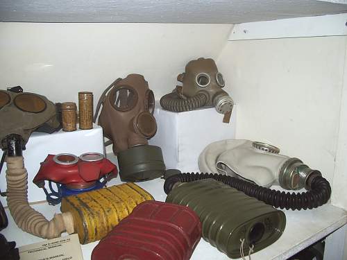 My Gas Mask Collection/Display