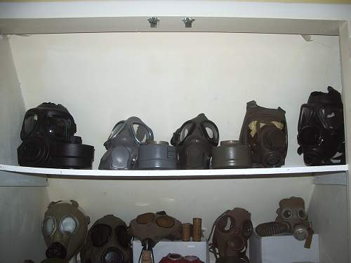 My Gas Mask Collection/Display