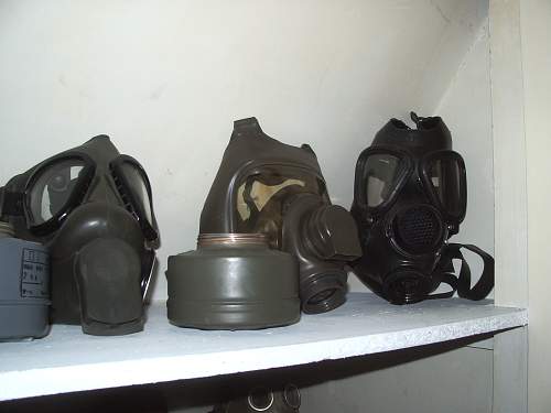 My Gas Mask Collection/Display