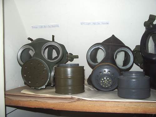 My Gas Mask Collection/Display