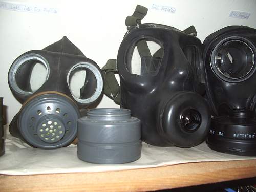 My Gas Mask Collection/Display