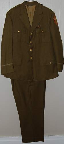 WWI &amp; WWII US Uniform Lot Pickup