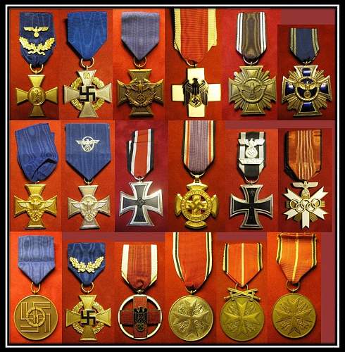 My collection WWII (German medal &amp; badges)