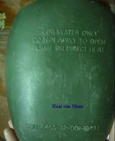 a strange Vietnam era canteen