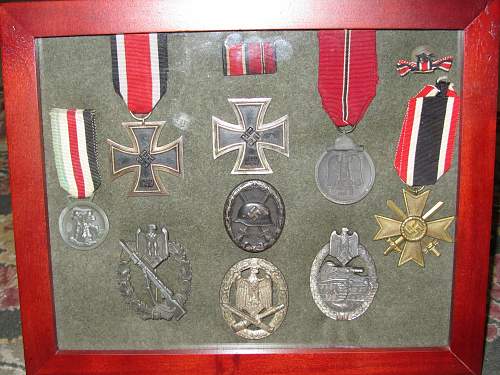 My modest Orders &amp; Decorations of the Third Reich display