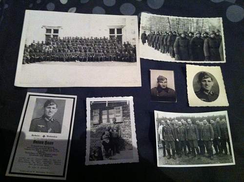 tribute to anton haas kia on 15th January 1944 collection