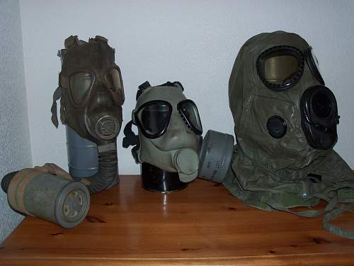 my gasmask collection