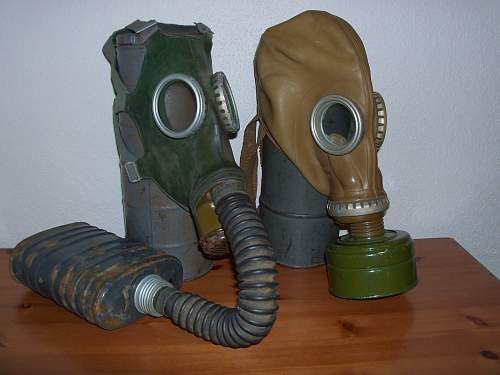 my gasmask collection