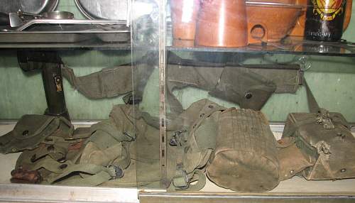 Viet Nam War US militaria colection display