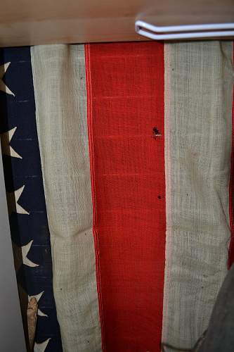 My WW2 American Flag in my collection
