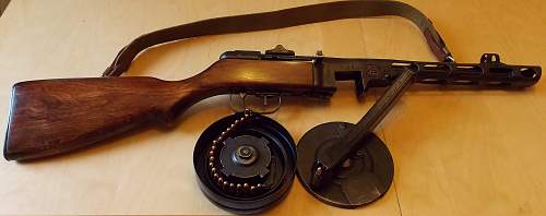 My very clean soviet PPsh41 1944