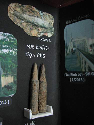 Other small relic display of Viet Nam War