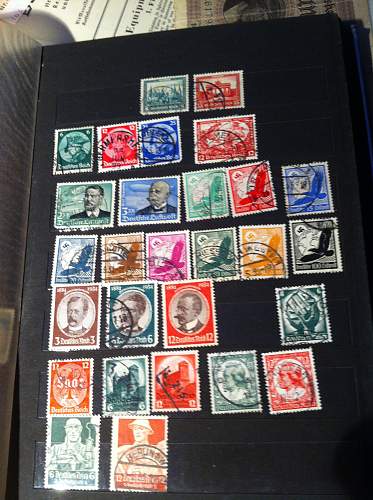 My German WWII stamp 1933-1945