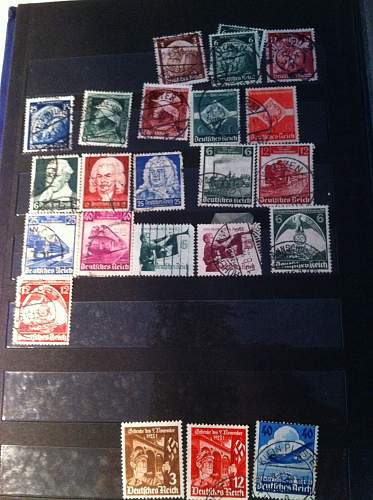 My German WWII stamp 1933-1945