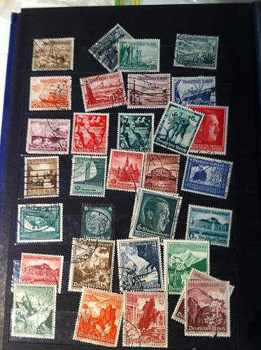 My German WWII stamp 1933-1945