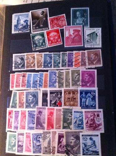 My German WWII stamp 1933-1945