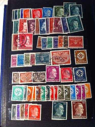 My German WWII stamp 1933-1945