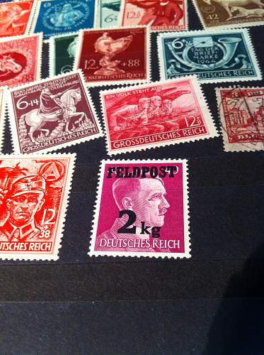 My German WWII stamp 1933-1945