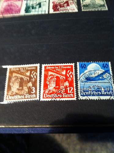 My German WWII stamp 1933-1945
